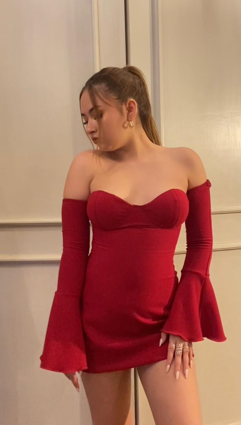 Vestido con copas