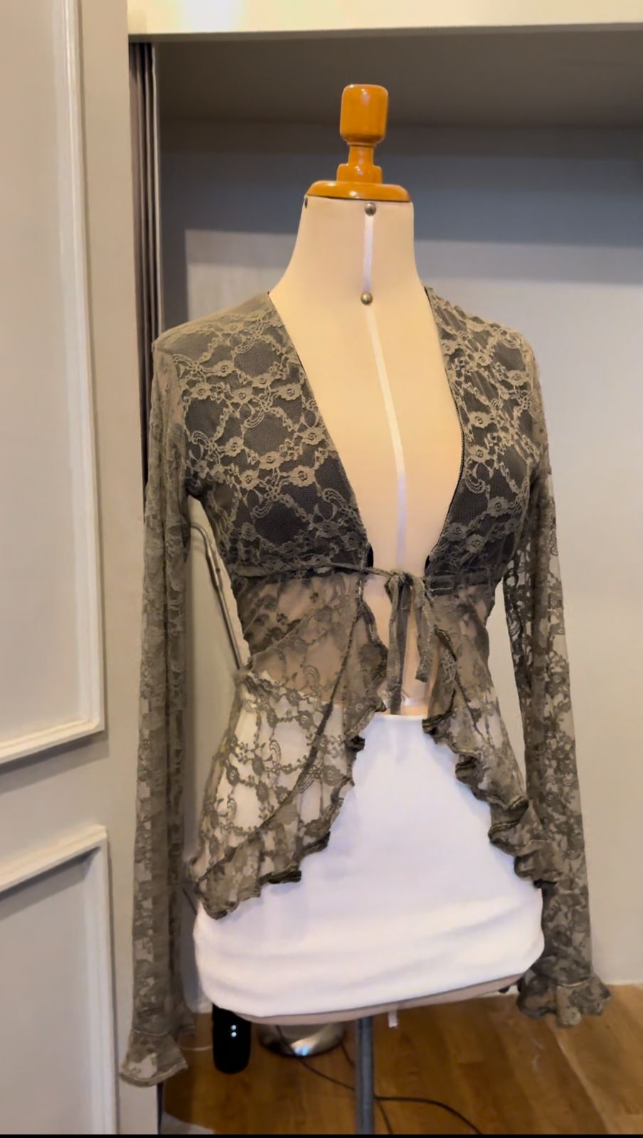 Blusa de encaje